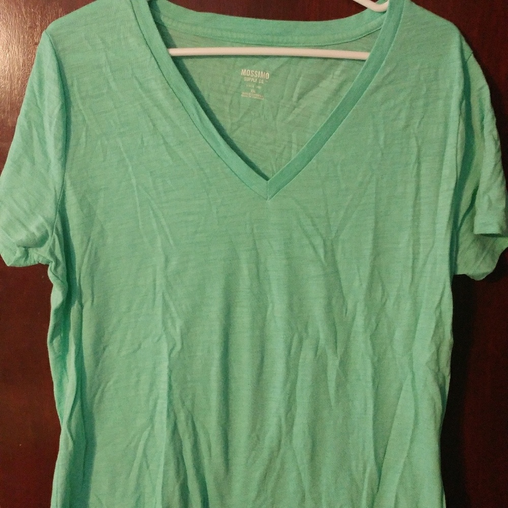 Green t-shirt
